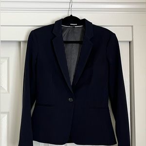 Express Navy Suit Jacket